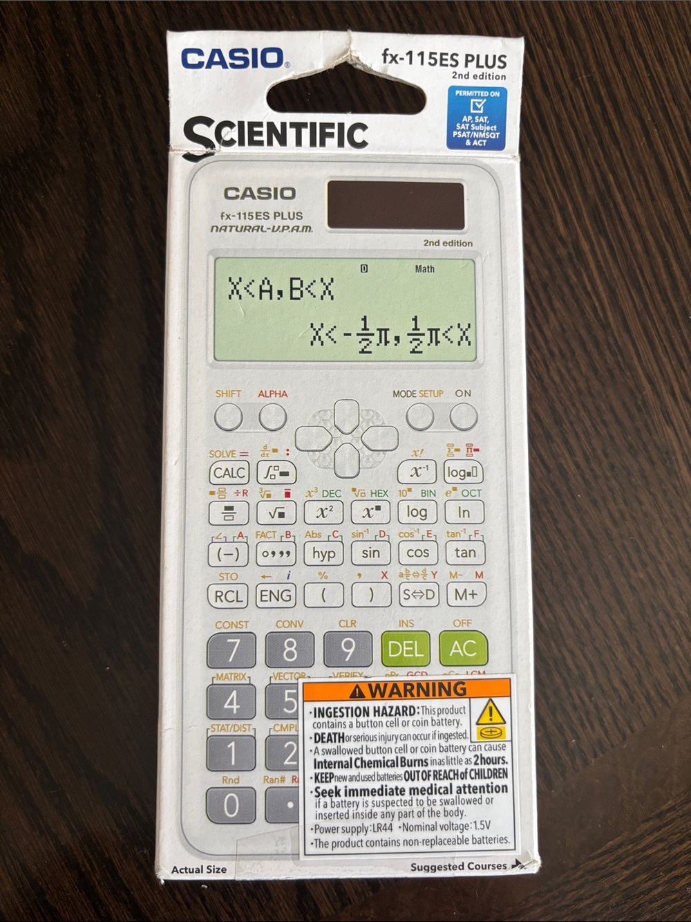 Casio scientific calculator FX-115ES PLUS
